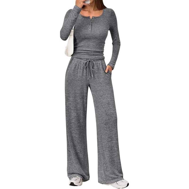 Womens 2 Piece Matching Lounge Sets Fall Fashion Outfits