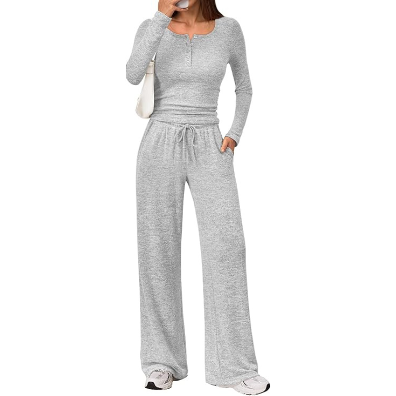 Womens 2 Piece Matching Lounge Sets Fall Fashion Outfits
