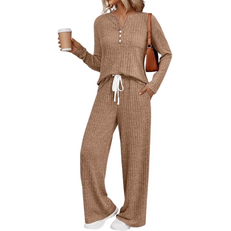 Womens 2 Piece Lounge Sets Matching Airport Travel Outfits