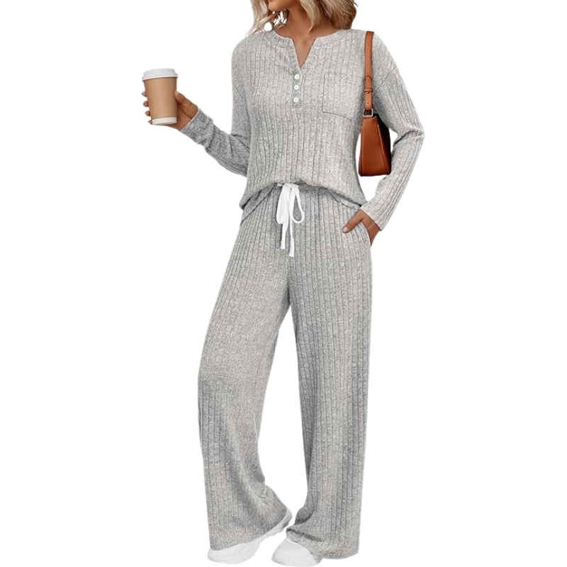 Womens 2 Piece Lounge Sets Matching Airport Travel Outfits