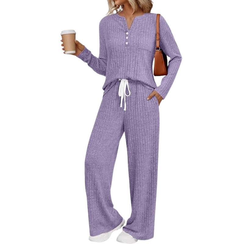 Womens 2 Piece Lounge Sets Matching Airport Travel Outfits