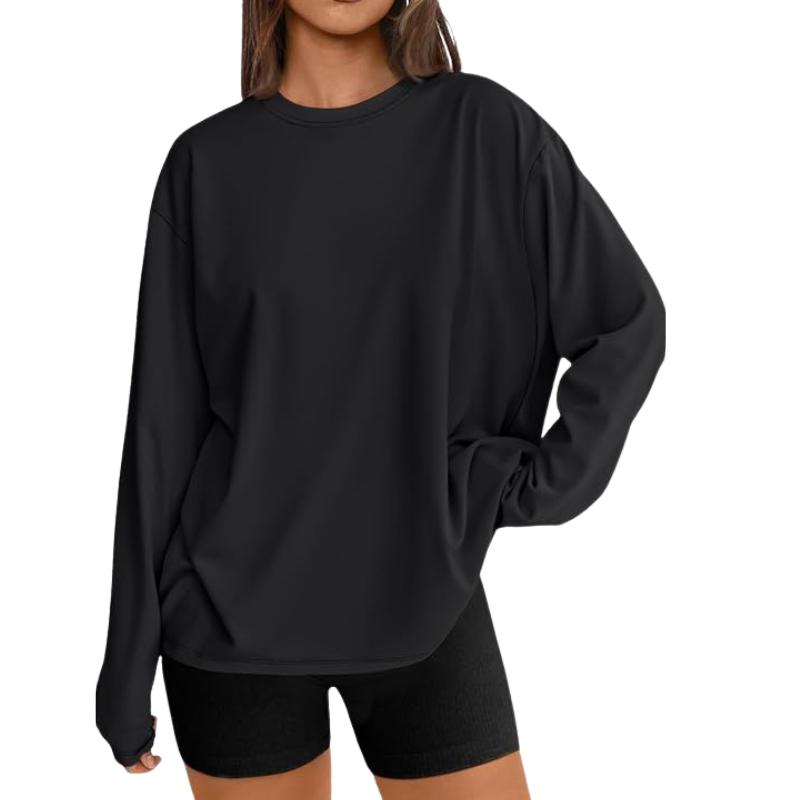 Womens Oversized Long Sleeve T Shirts