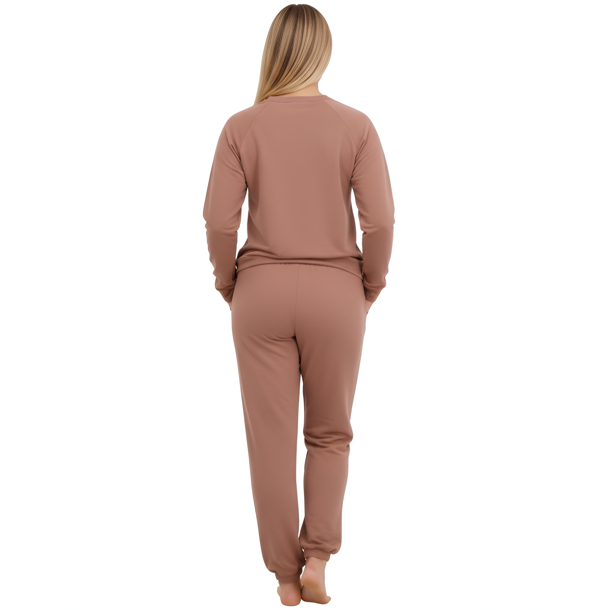 Two Piece Jogger Lounge Sweatsuit Set For Women