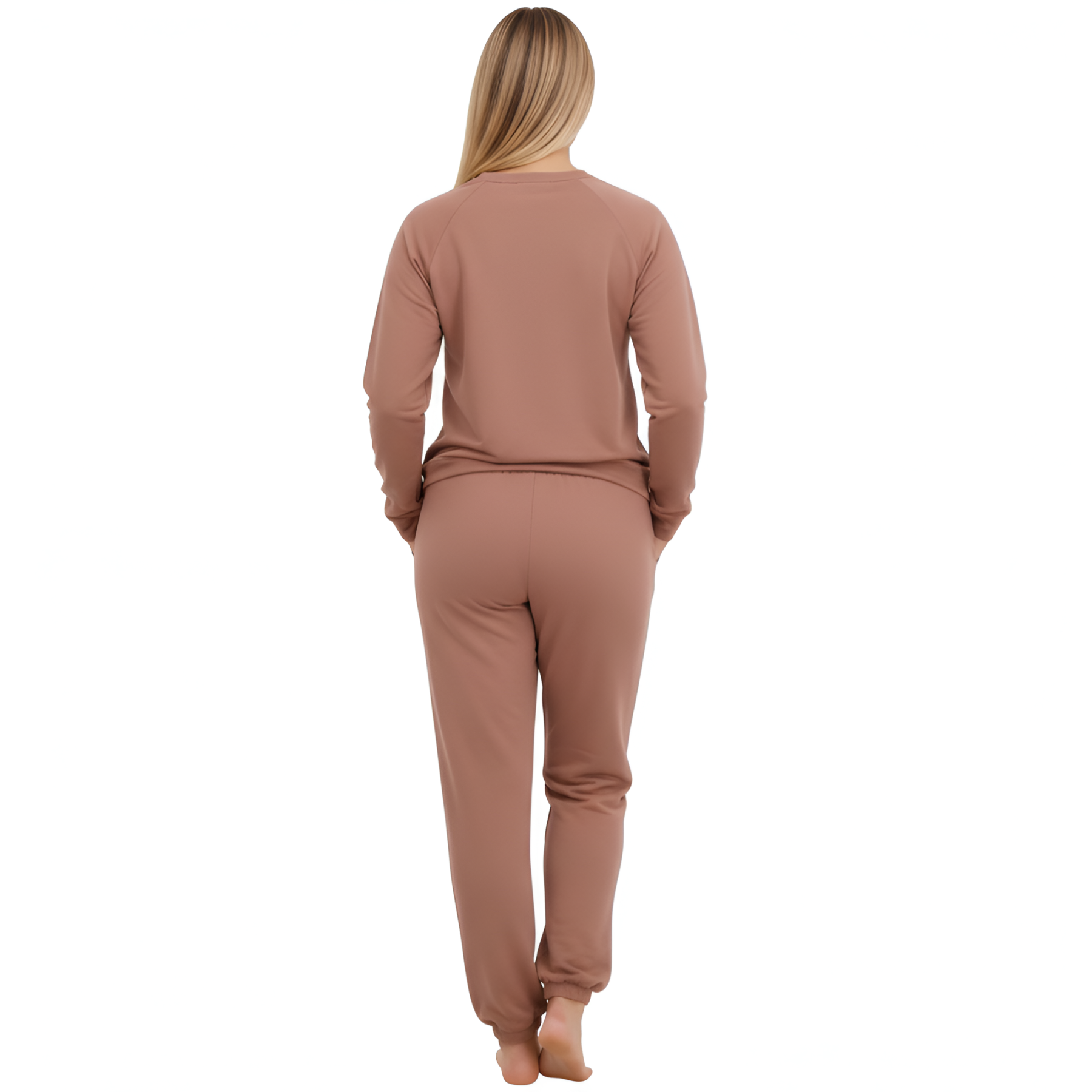 Two Piece Jogger Lounge Sweatsuit Set For Women