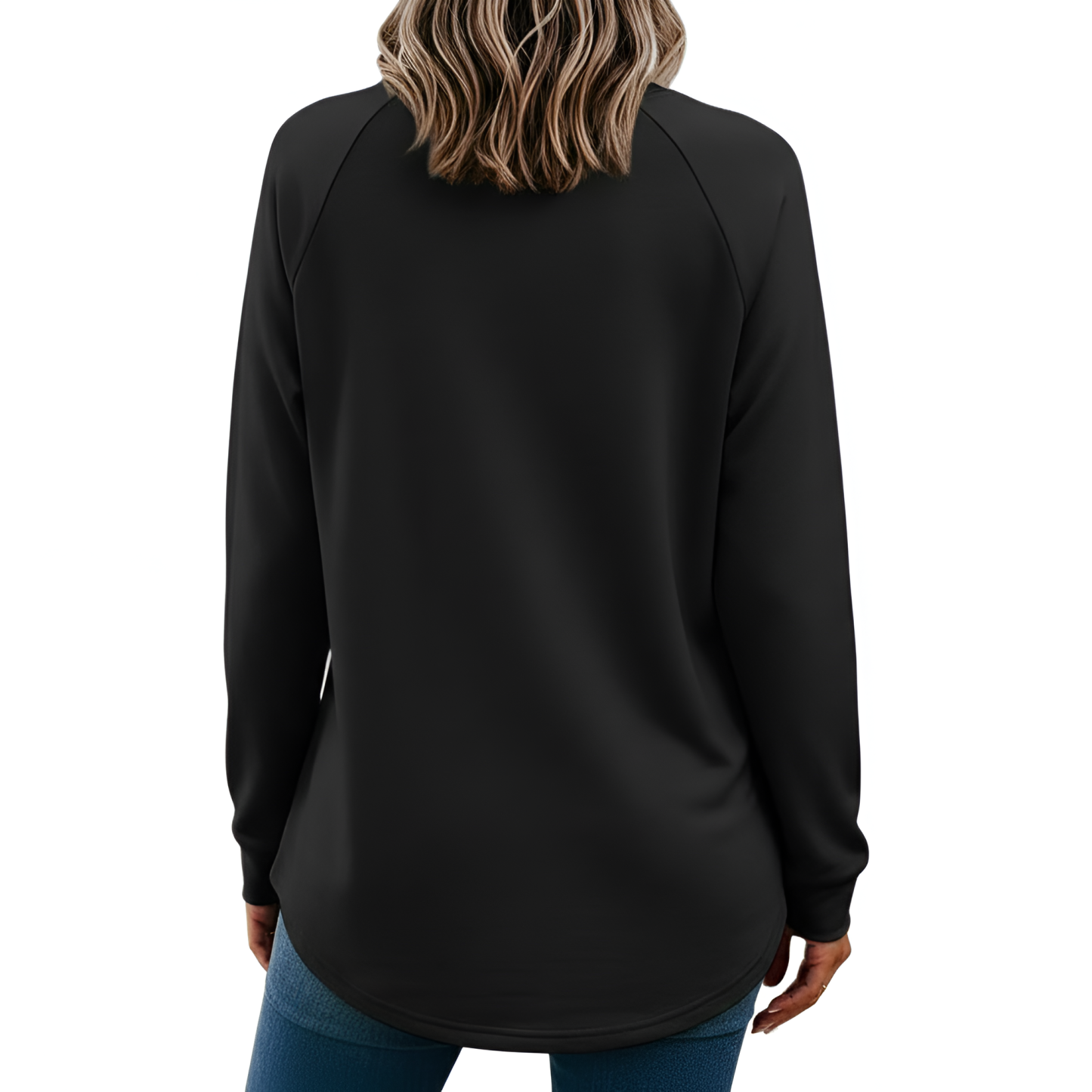 Lightweight Long Sleeve Sweatshirt For Women