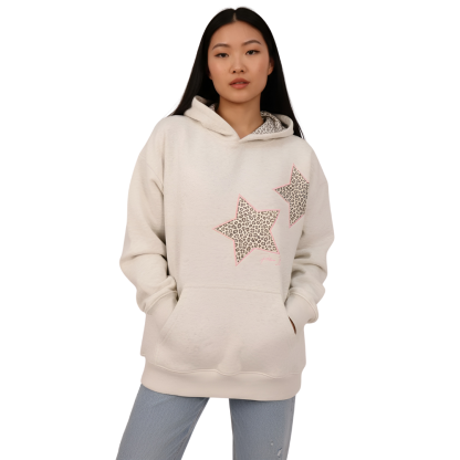 Coastal Themed Printed Hoodie