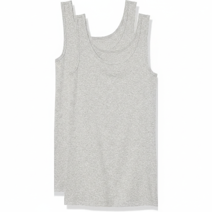 Pack Of 2 Slim Fit Sleeveless Tank Top For Women