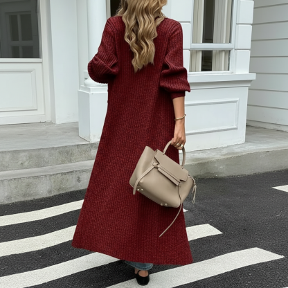 Long Sleeve Button Front Chunky Style Knit Cardigan Sweater Coat