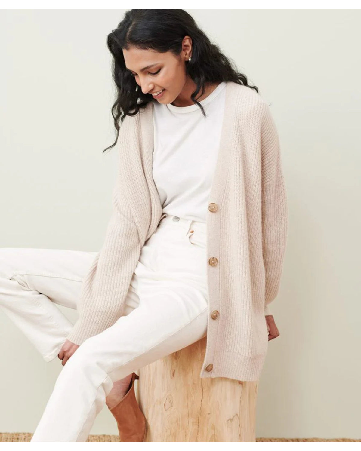 Women's Casual Cocoon Cardigan-Comfy Blouse