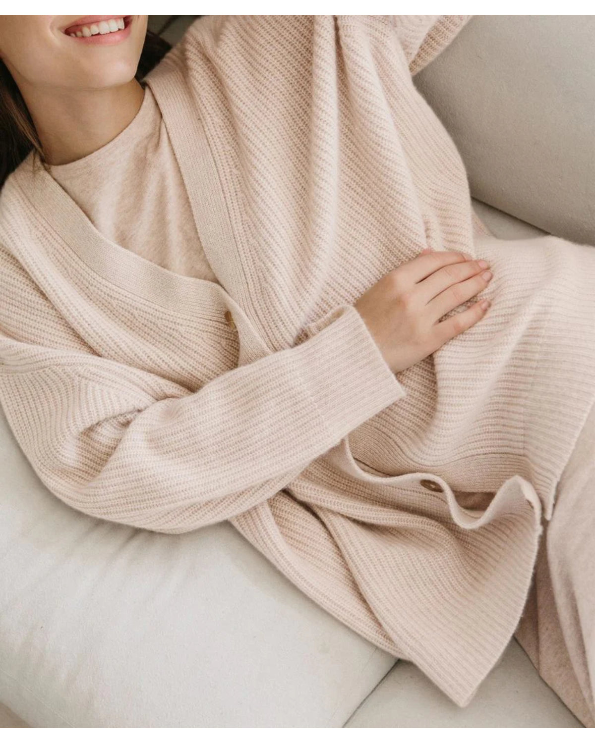 Women's Casual Cocoon Cardigan-Comfy Blouse