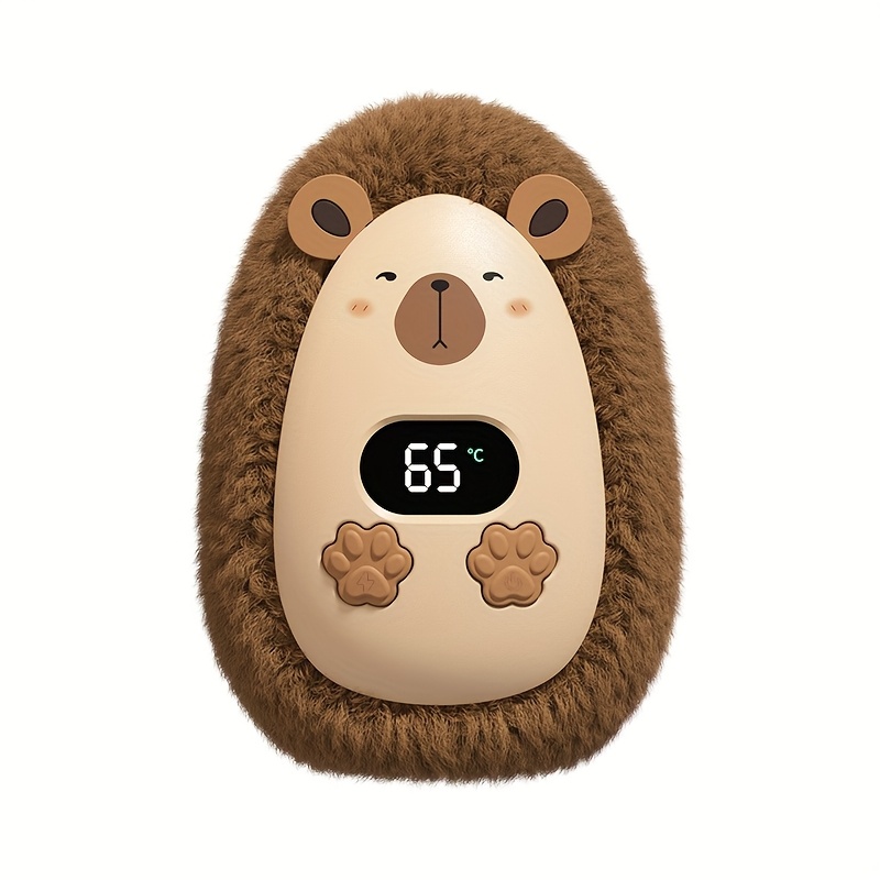 Portable USB Plush Design Warmer With Digital Display