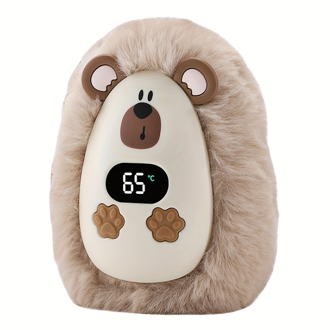 Portable USB Plush Design Warmer With Digital Display