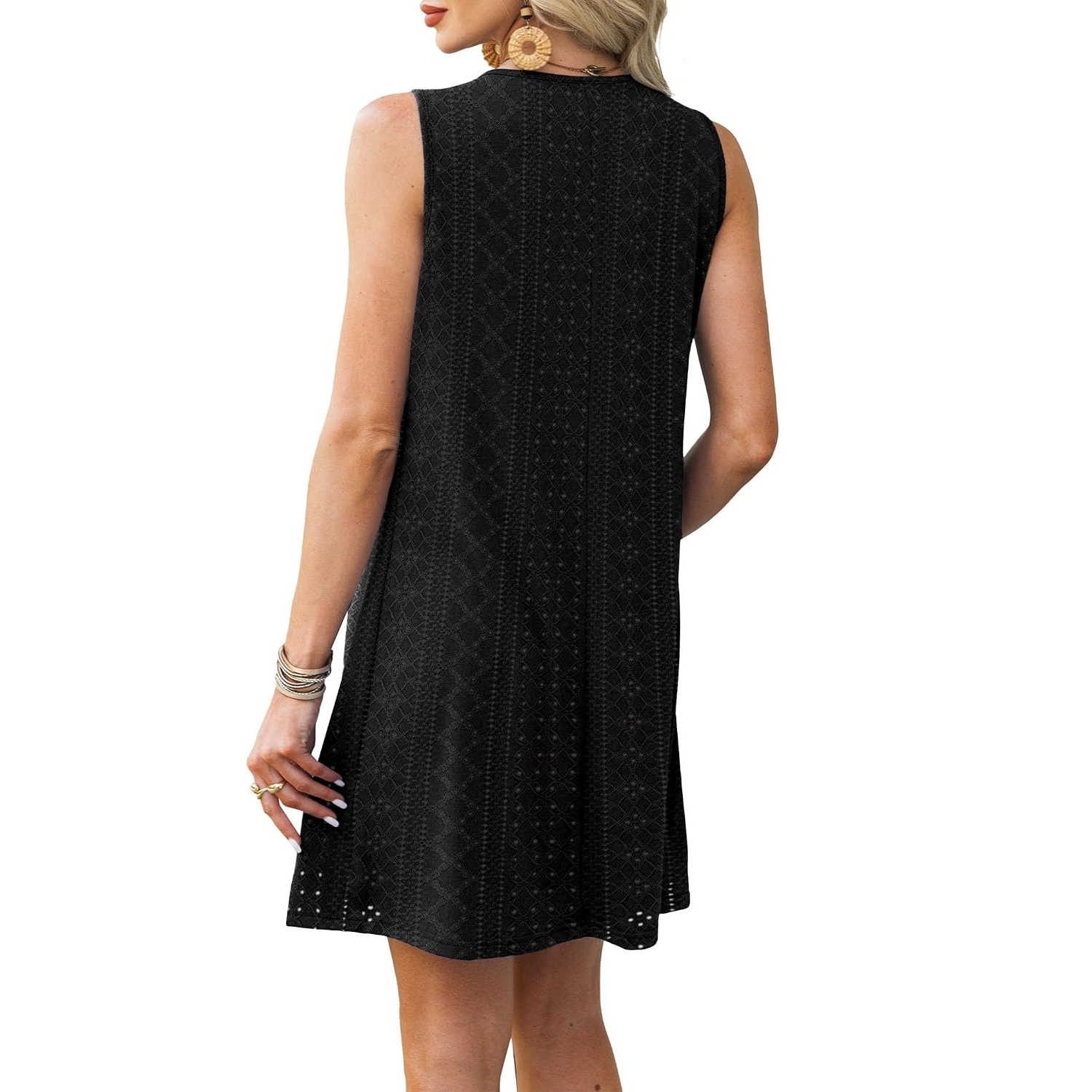 Boho Sleeveless Coverup Swimsuit Dress For Women
