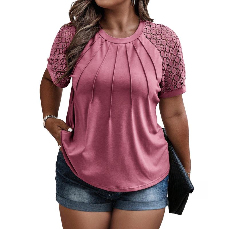 Casual Short Sleeve Blouse For Everyday Wear For Women