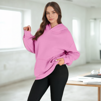 Women Oversized Fleece Hoodie Sweatshirt Pullover for Fall and Winter