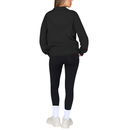 Womens Oversized Sweatshirts Turtleneck Pullover Long Sleeve Hoodies