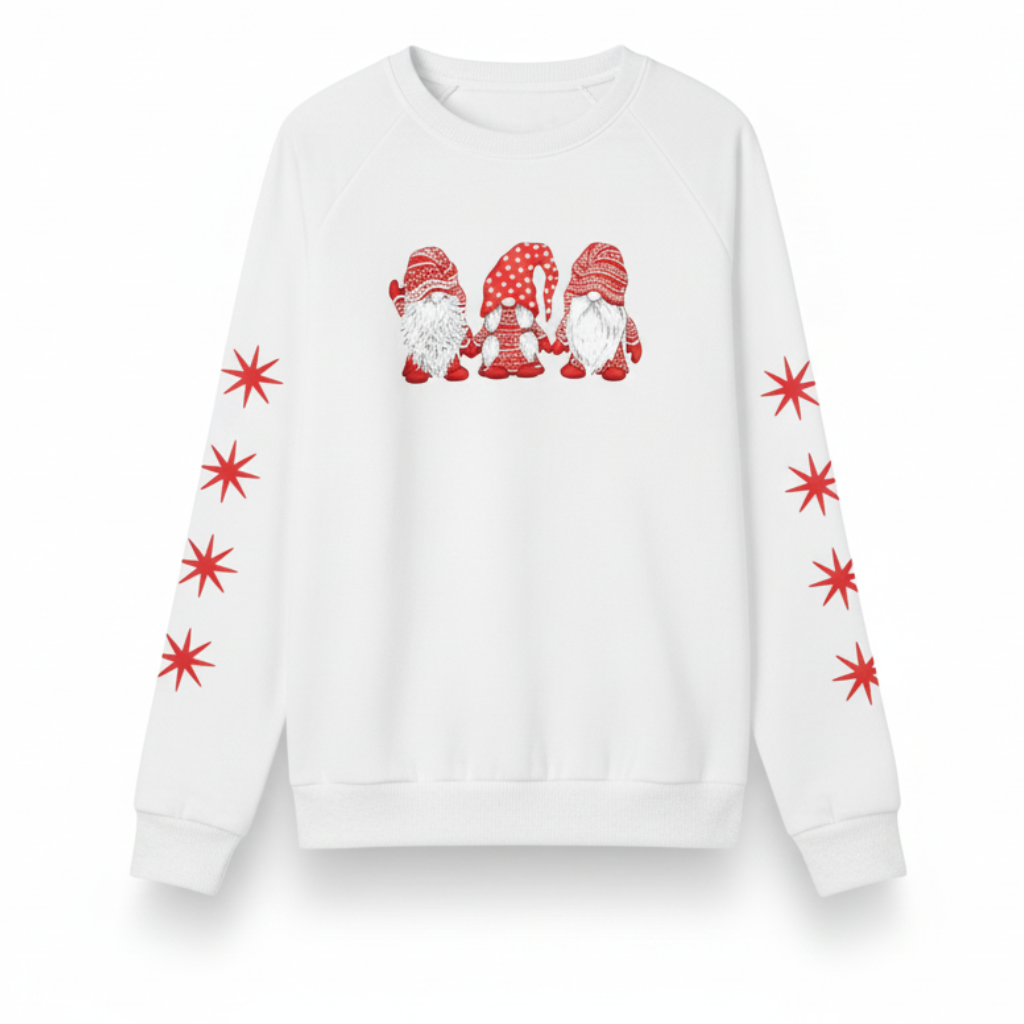 Gnomes Santa Ugly Christmas Sweater For Women
