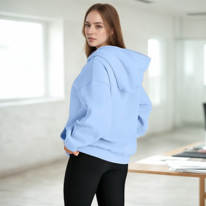 Women Oversized Fleece Hoodie Sweatshirt Pullover for Fall and Winter