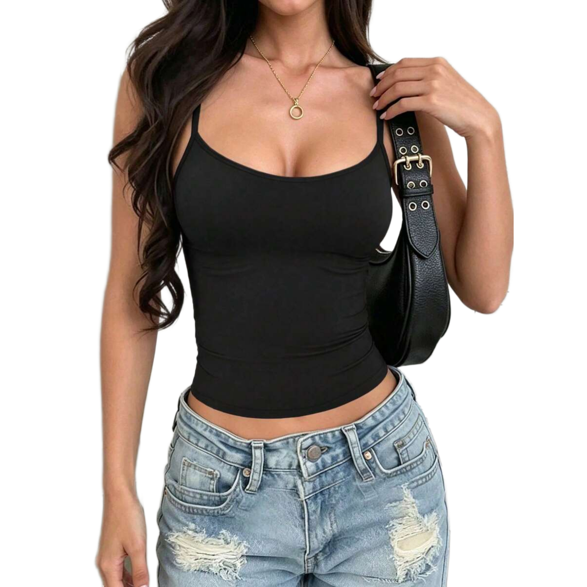 Casual Versatile Slim Fit Camisole Top For Women