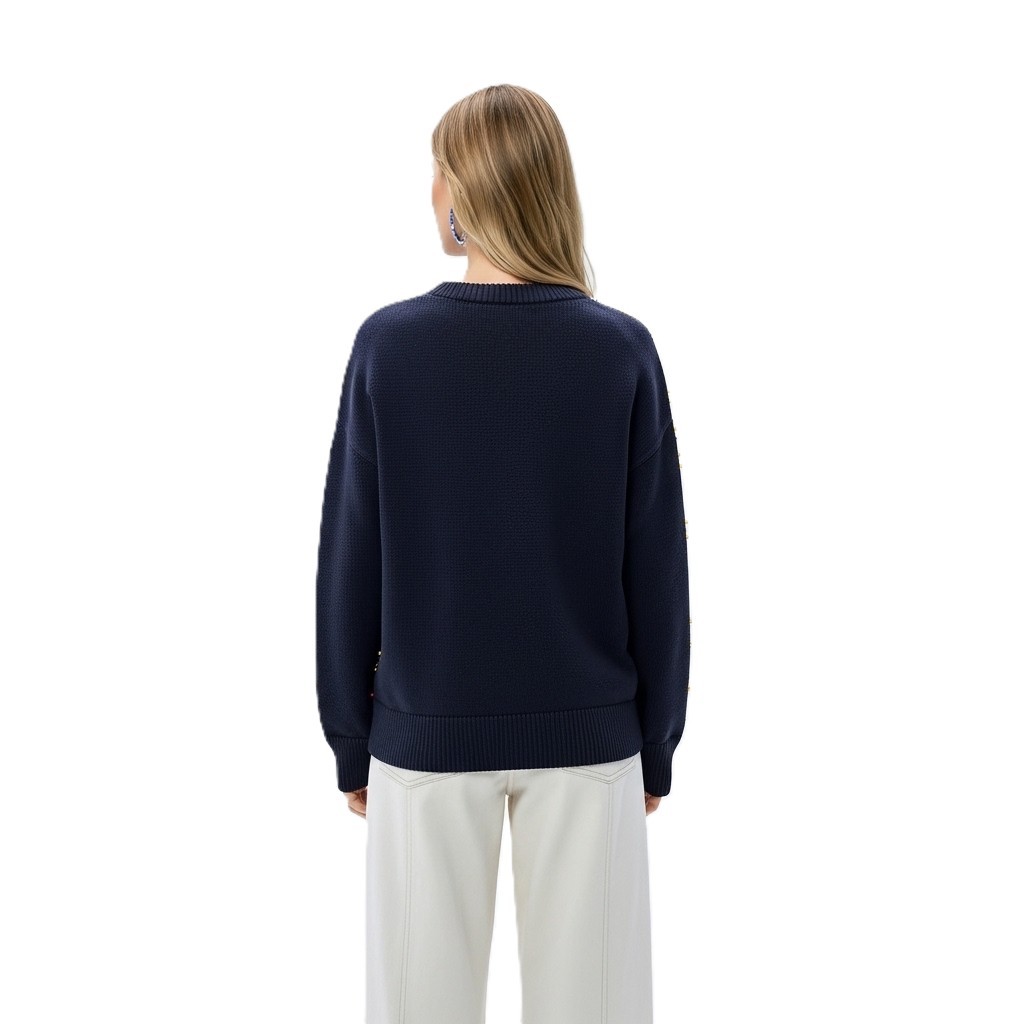 Oversized Long Sleeve Pullover For Women