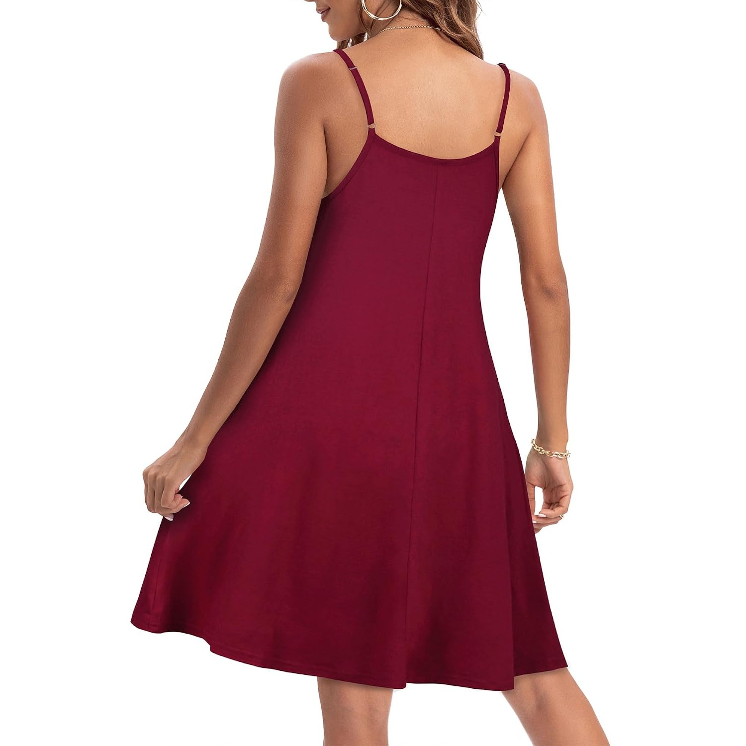 Casual Summer Beach Cover Up Dress With Pockets For Women