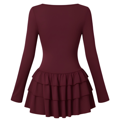 Tiered Ruffle Mini Dress