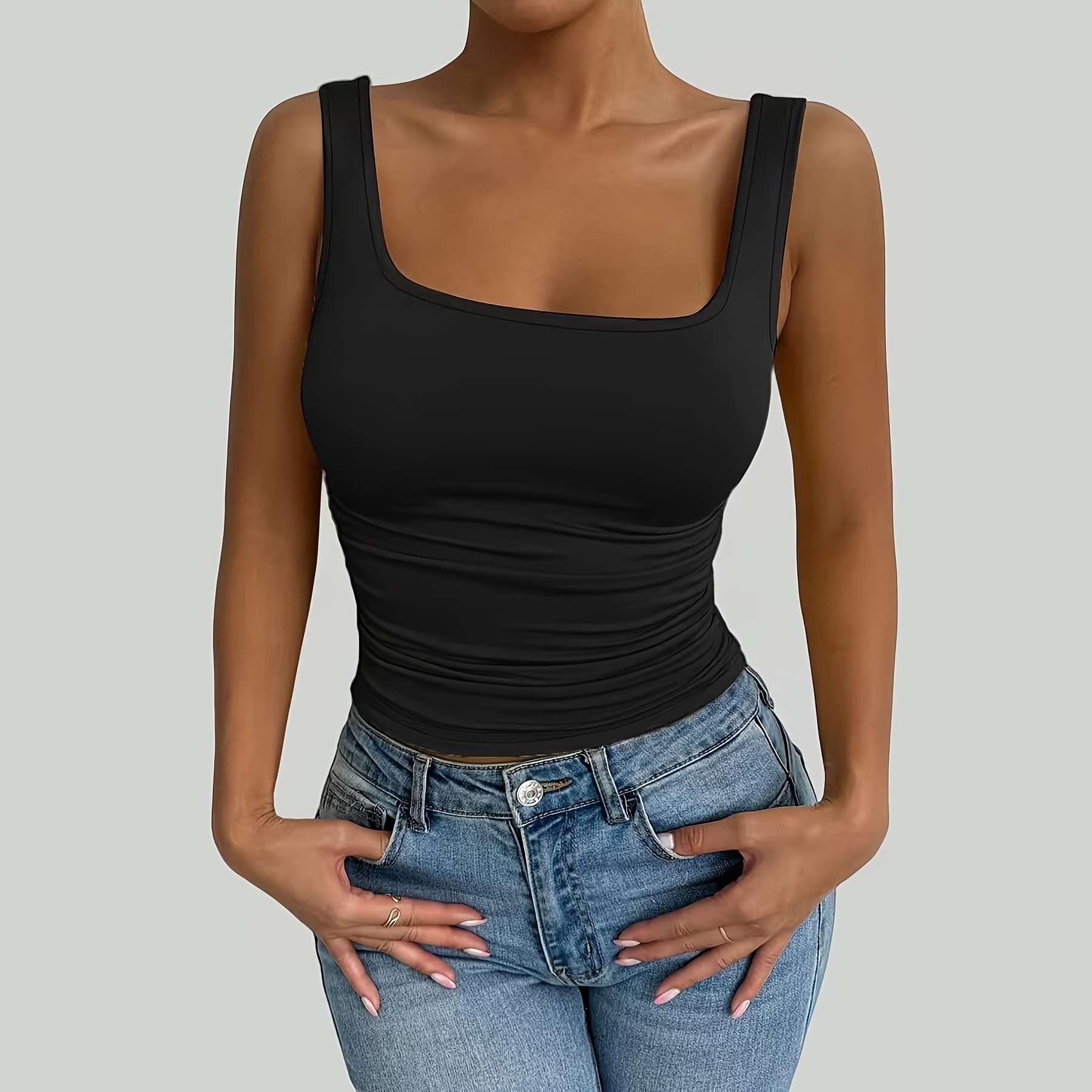 Pack Of 4 Casual Versatile Tank Top For Women