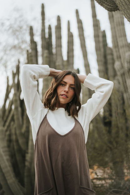 Women's Casual Wide Leg Jumpsuit-Comfy Blouse