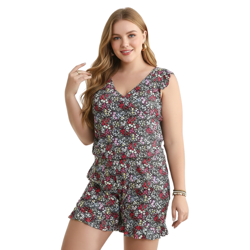 Built in Bra Swim Romper