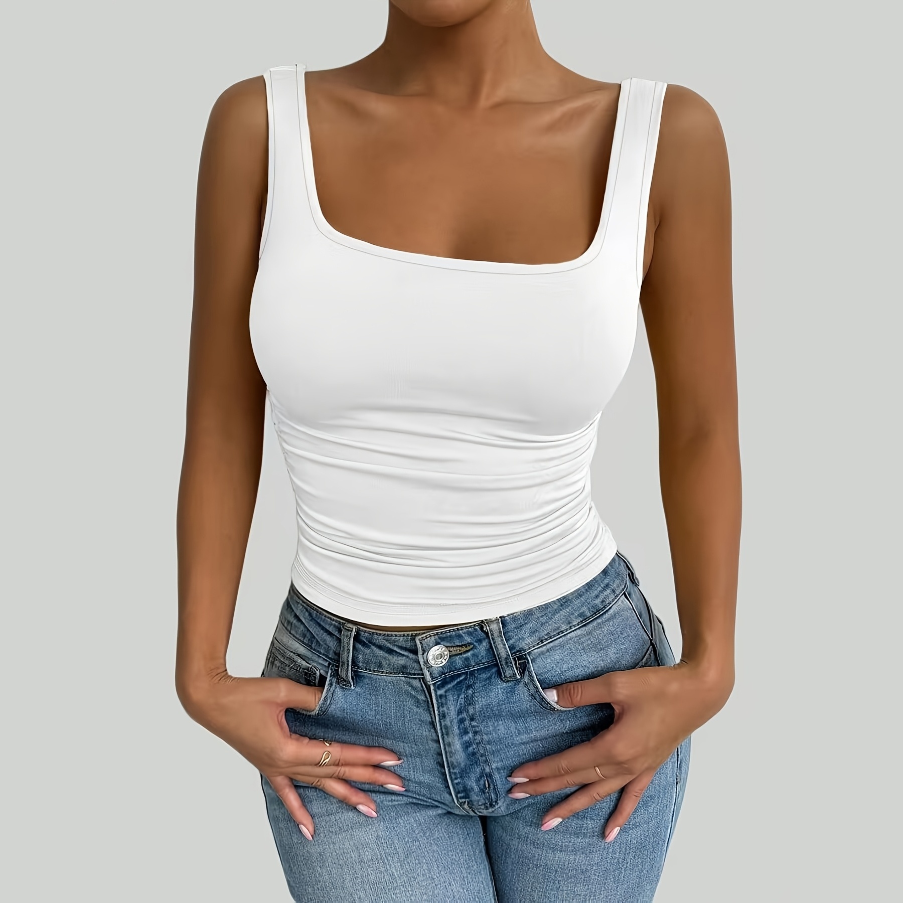 Pack Of 4 Casual Versatile Tank Top For Women