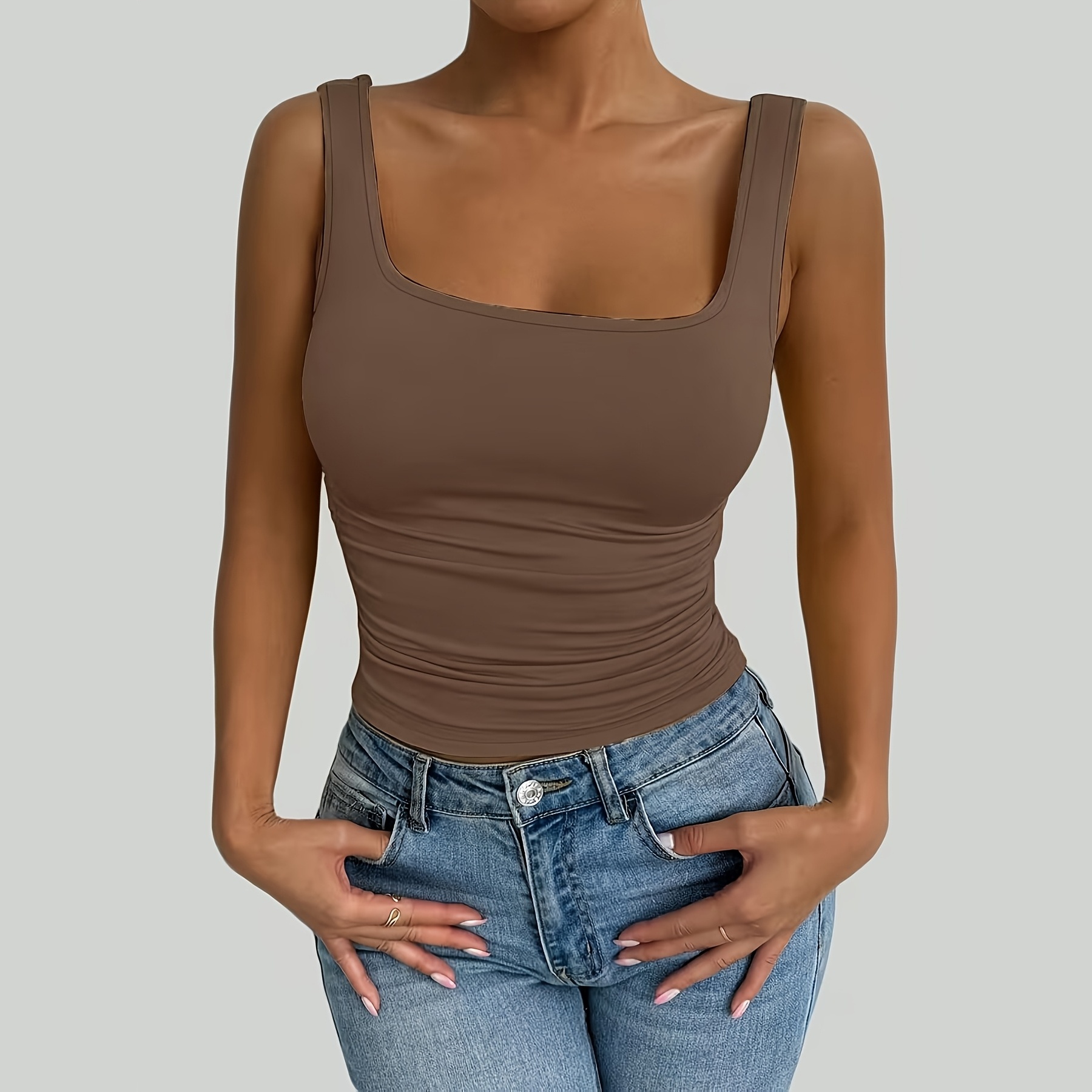 Pack Of 4 Casual Versatile Tank Top For Women