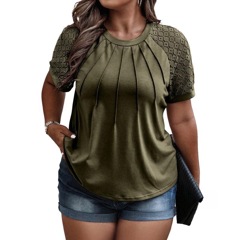 Casual Short Sleeve Blouse For Everyday Wear For Women