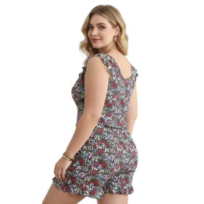 Built in Bra Swim Romper