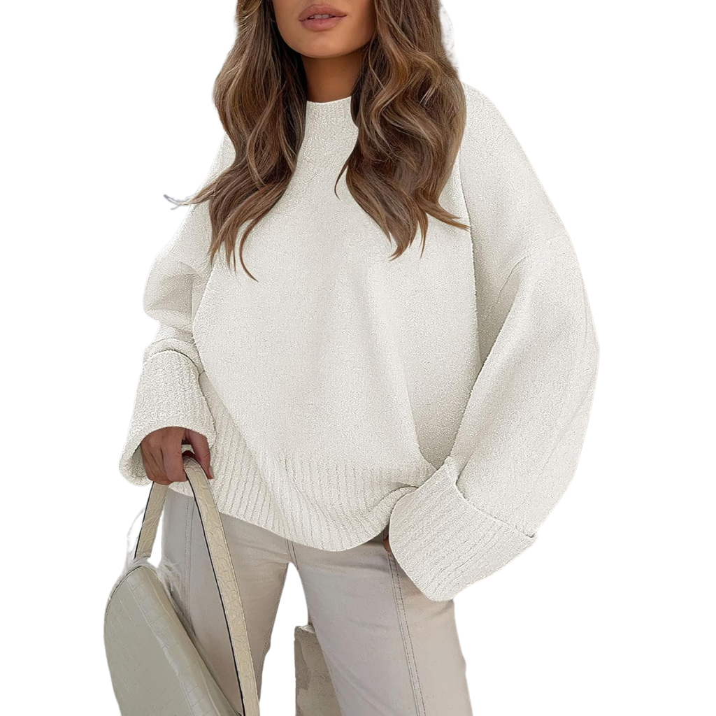 Women Oversized Chunky Pullover Sweater