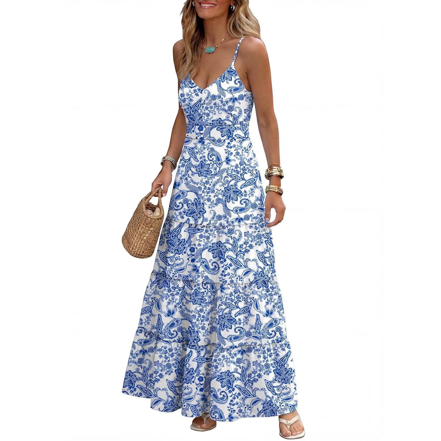 Casual Maxi Smocked Dress For Women