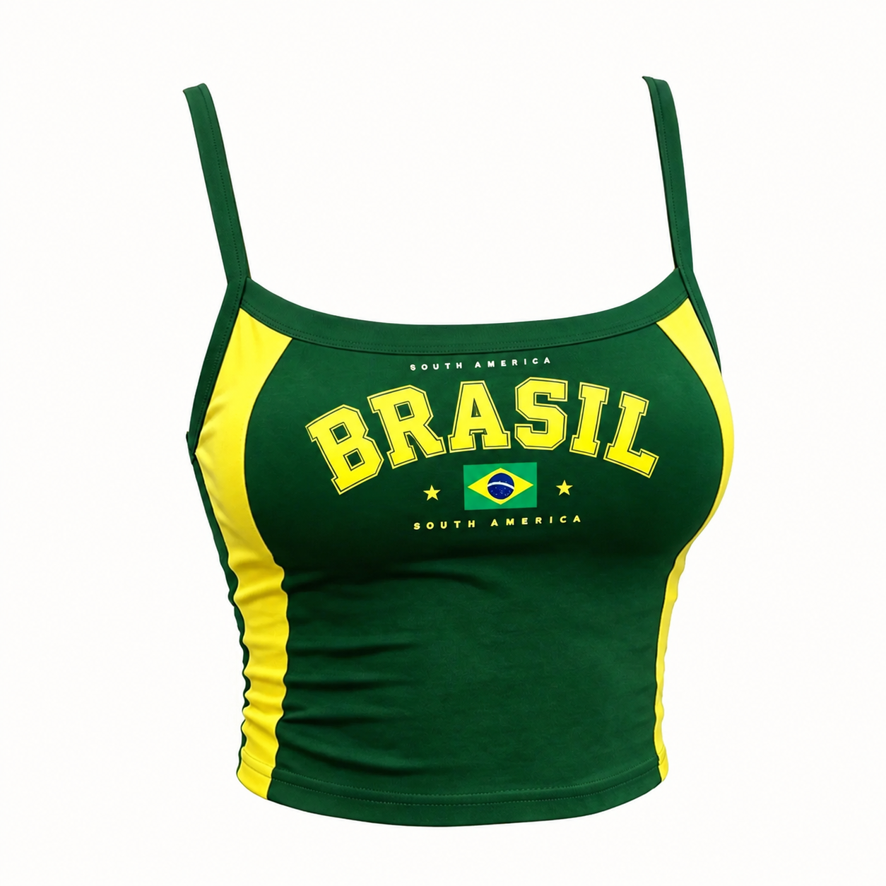 Casual  Cropped Camisole Tank Top For Women
