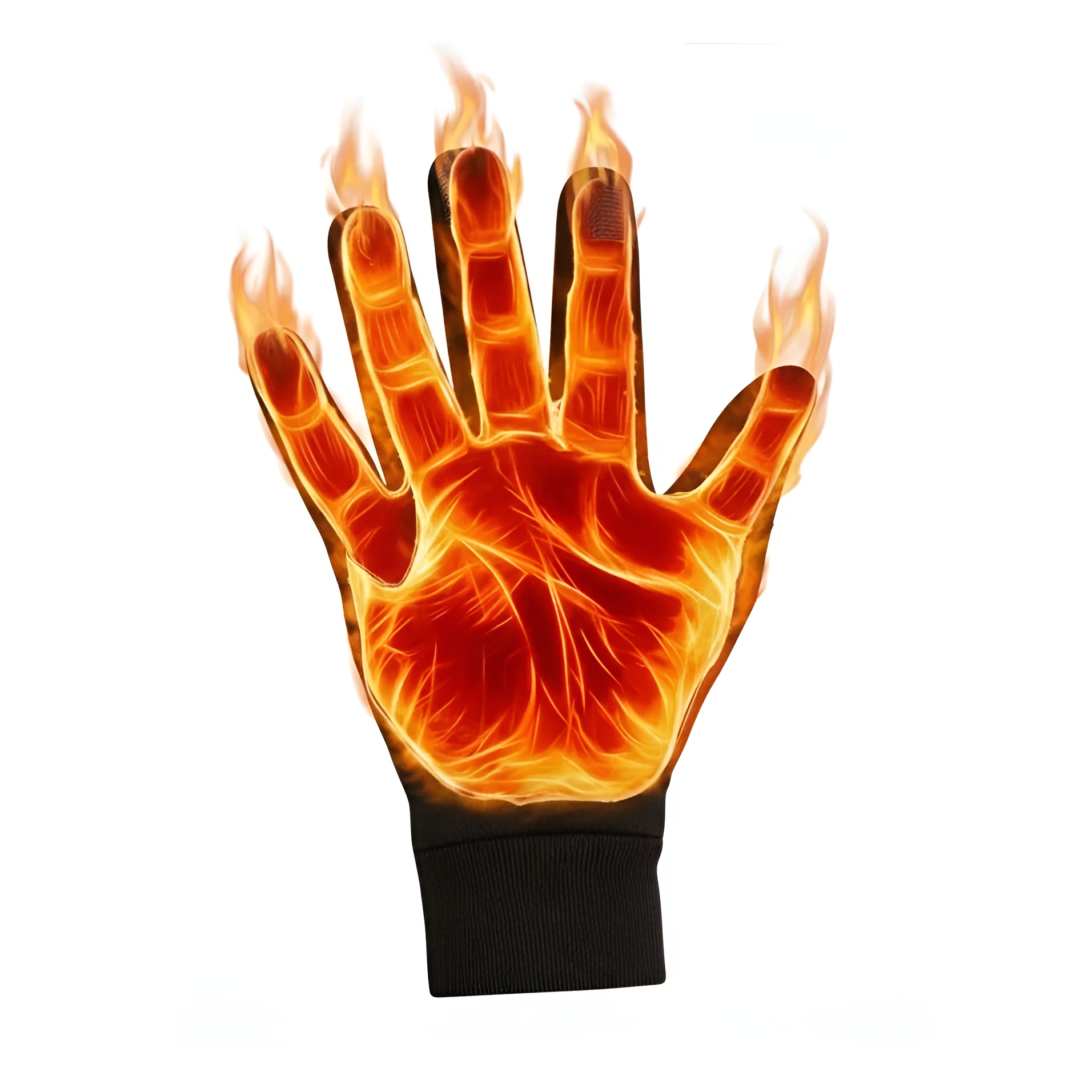 USB Heated Adjustable Fabric Glove Device