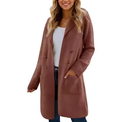 Long Open Front Cardigan Coat for Women