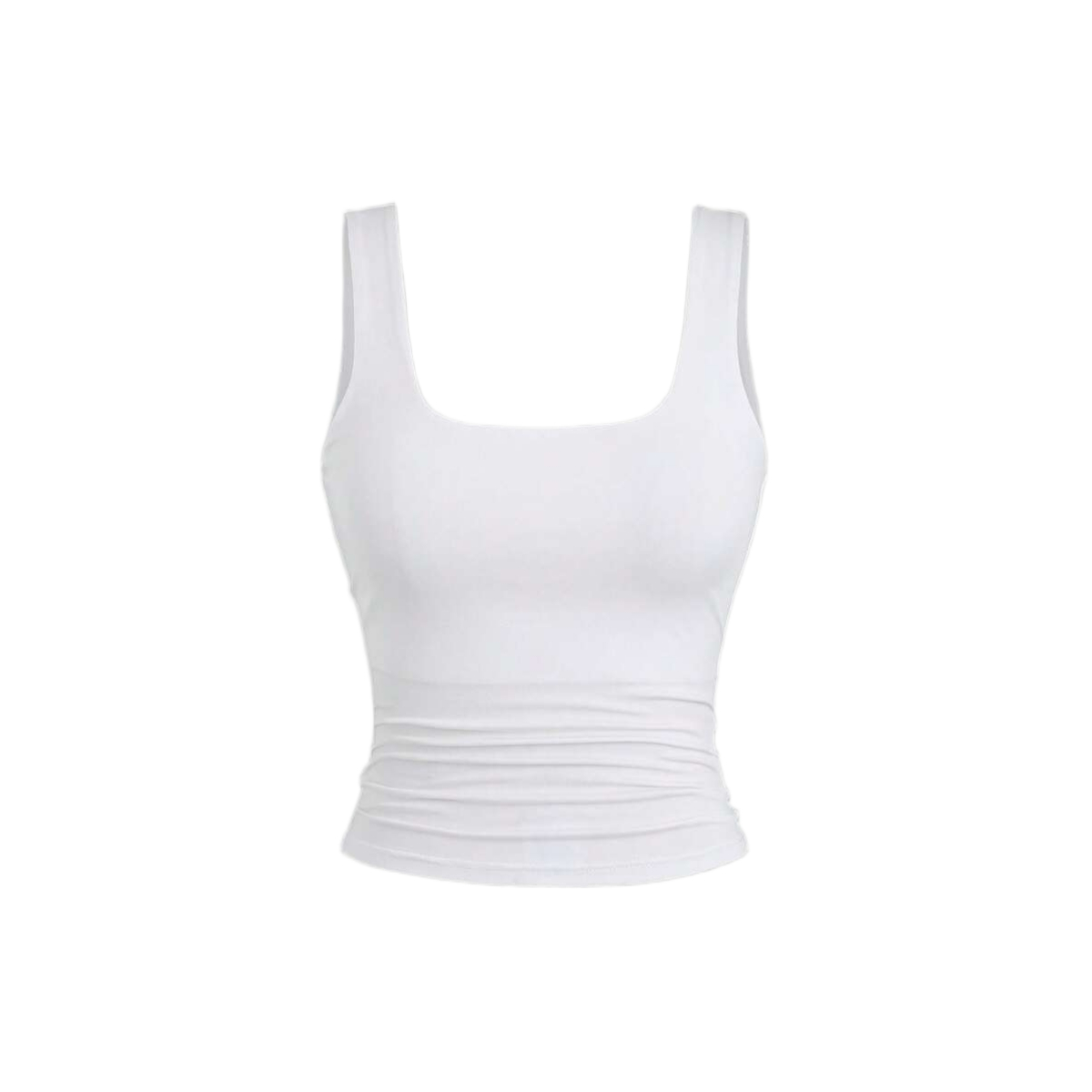 3 Pieces Casual Backless Tank Top Set For Women