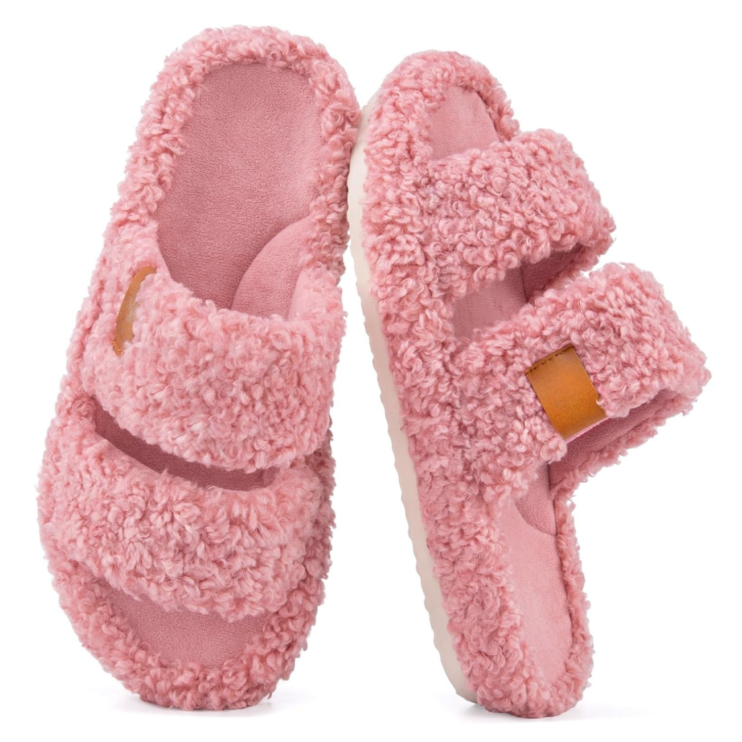 Comfy Soft Memory Foam Open Slippers Shoes For Women