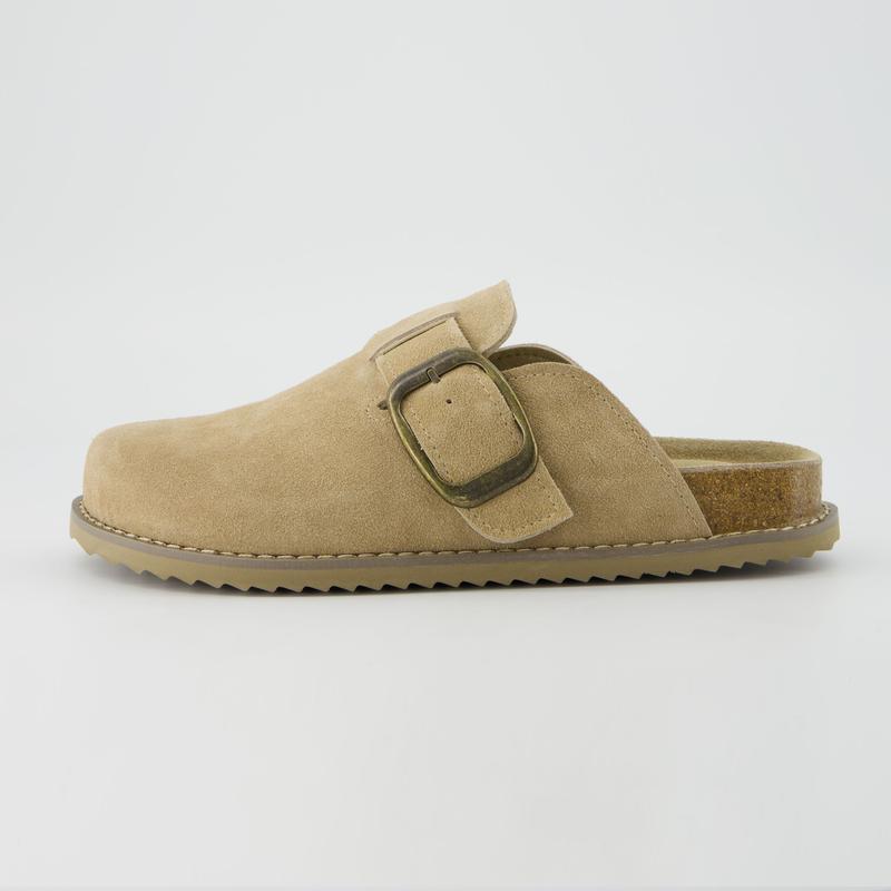Blain Suede Slip On Clog