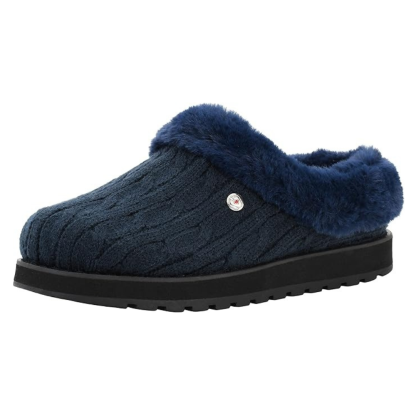 Faux Fur Lined Warm Slippers For Women In Winter