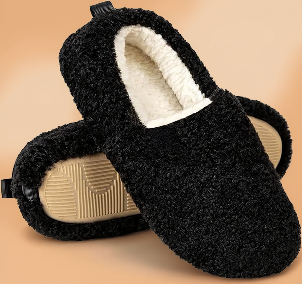 Cozy Polar Fleece Loafer Lightweight Foam Slippers