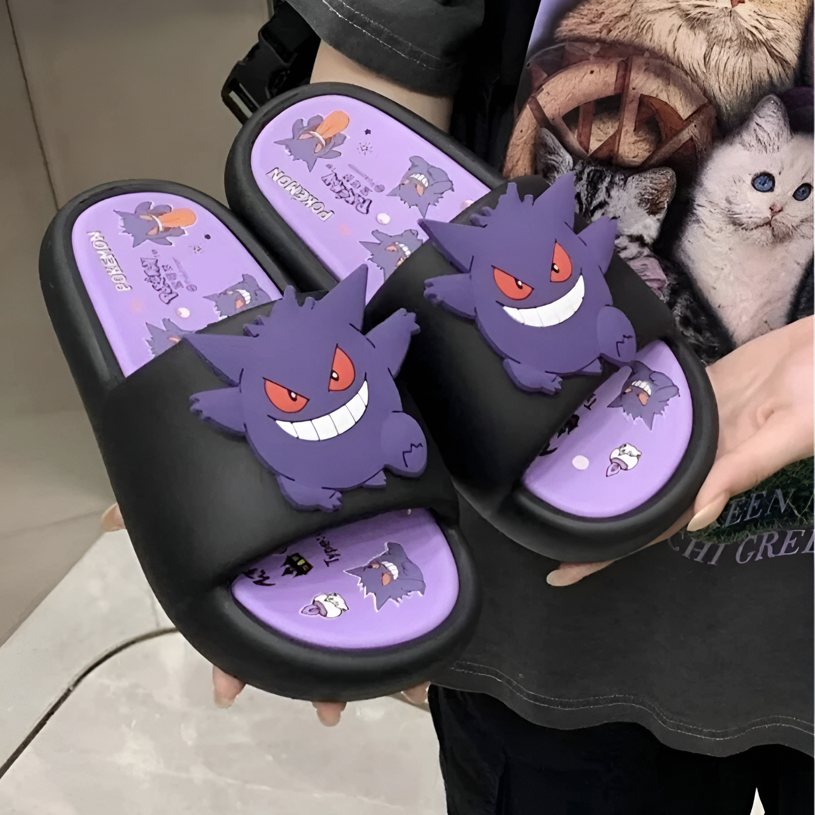 Gengar Slide Unisex Slippers