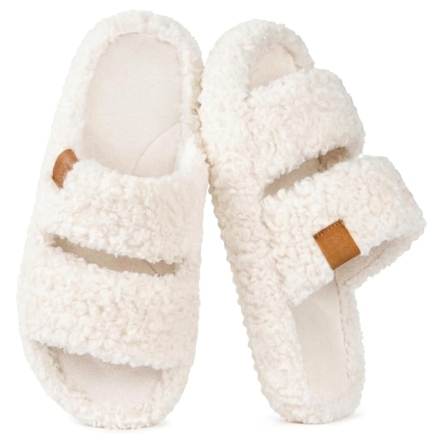 Comfy Soft Memory Foam Open Slippers Shoes For Women