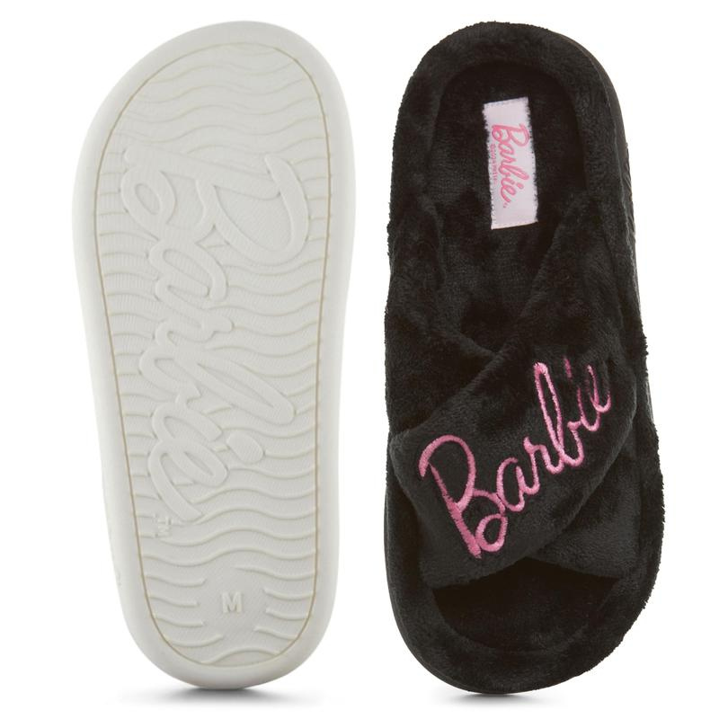 Barbie Extra Cozy Fuzzy House Slippers Slip On Women slipper