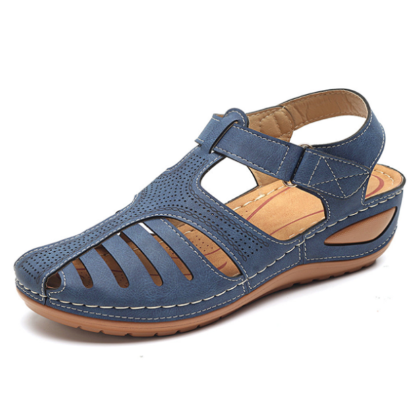 Lightweight Hook Loop Wedges Sandals-My Comfy Sandal