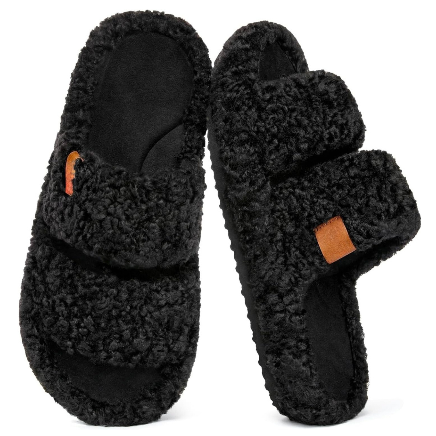 Comfy Soft Memory Foam Open Slippers Shoes For Women