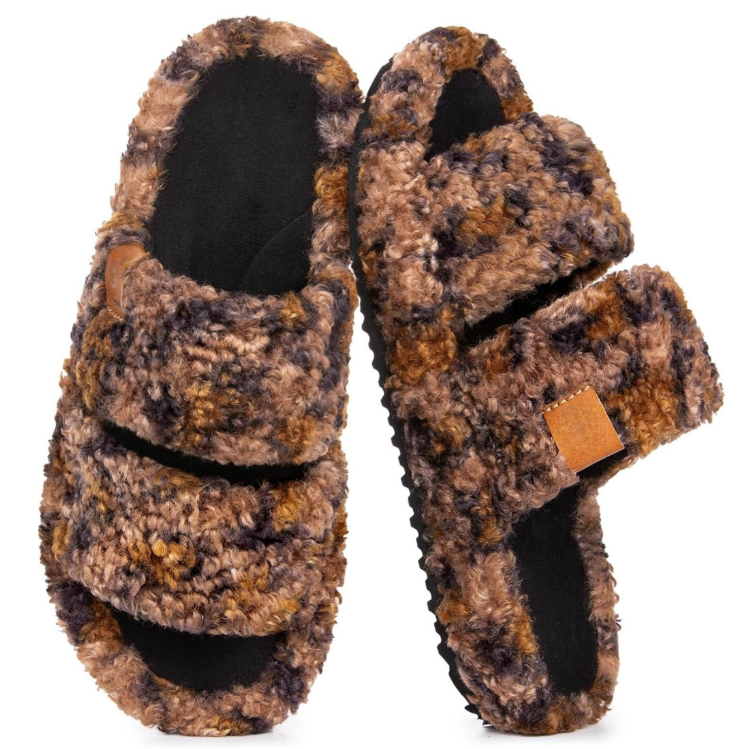Comfy Soft Memory Foam Open Slippers Shoes For Women