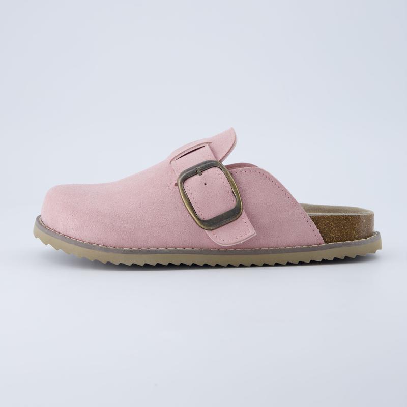 Blain Suede Slip On Clog